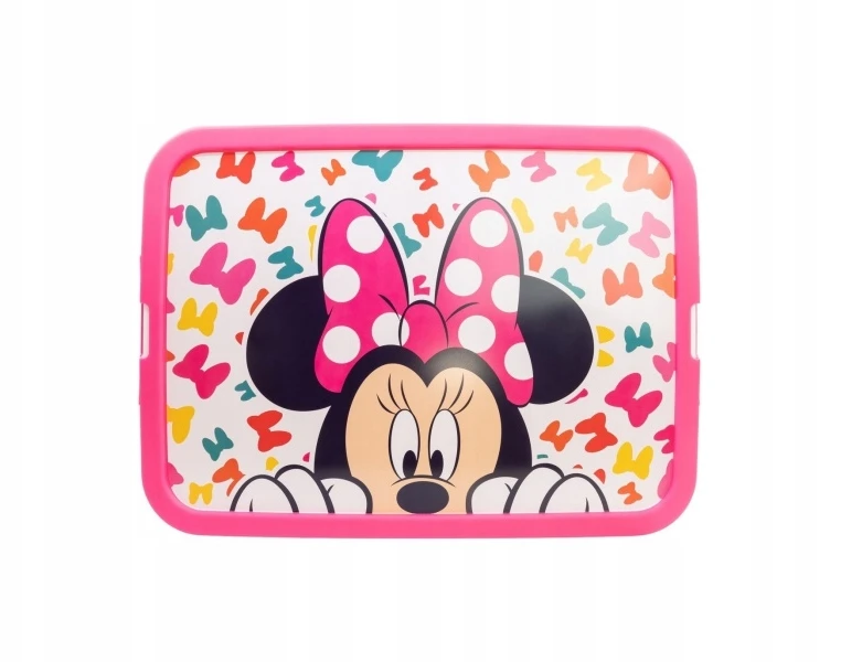 Stor Plastová úložná krabice Minnie Mouse - víko na zacvaknutí, 23 l, 03316
