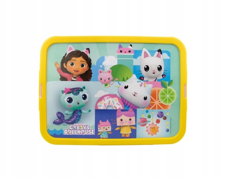 Stor Plastový úložný box Gabby's Dollhouse - víko na zacvaknutí, 23 l, 02456