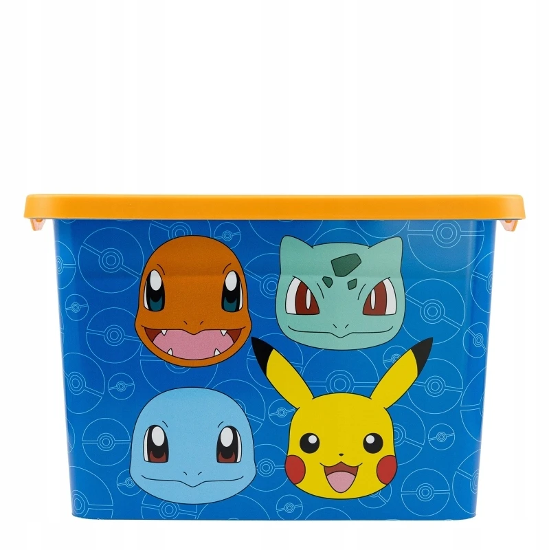 Stor Pojemnik na zabawki do przechowywania su dangteliu Pudełko Pokemony 7 litrów