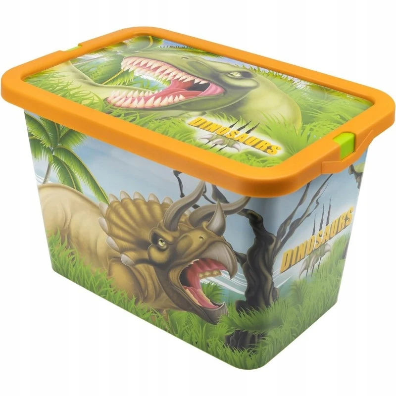 Stor Pojemnik plastikowy Dinozaur Range 7 L