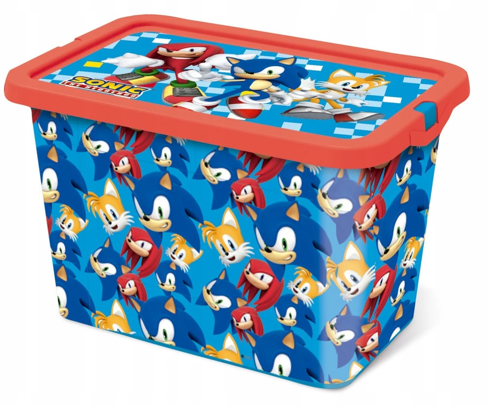 Stor Pojemnik plastikowy Sonic a jeż Friends 7 L
