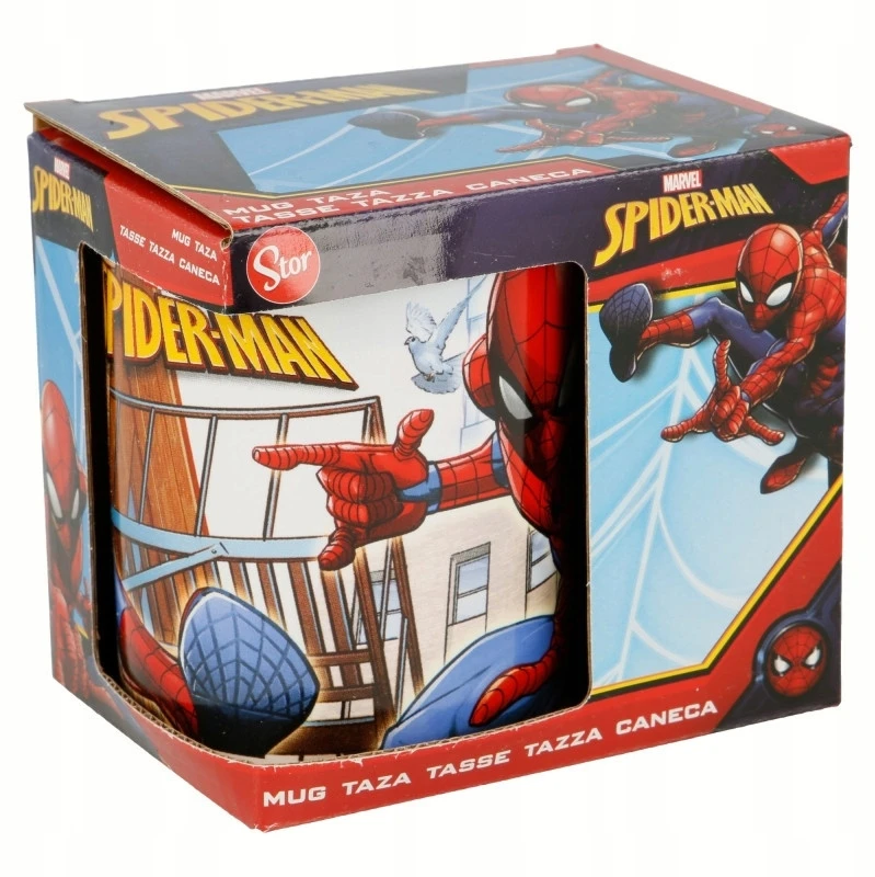 Stor Porcelianinis puodelis "Spiderman" 325 ml