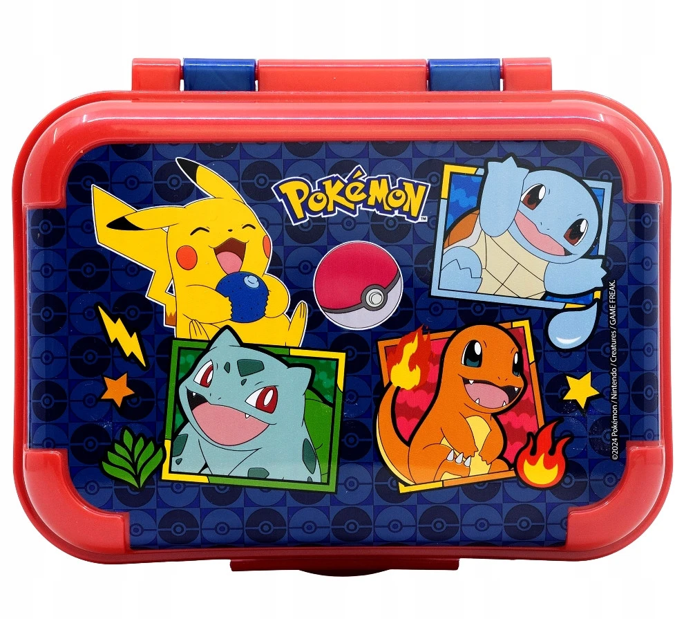 Stor Sandėlis - POKÉMON Asker pietų dėžutė - 17 x 13,5 x 6,2 cm