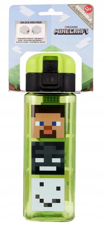 Stor „Minecraft“ butelis 550 ml