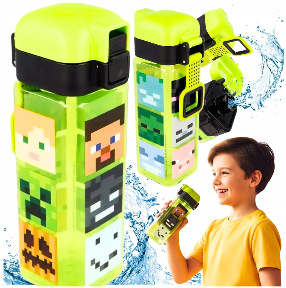 Stor „Minecraft“ butelis 550 ml