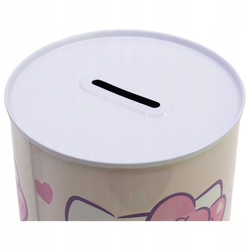 Stor SKARBONKA dla dziecka metalo sp. nieotwierana Hello Kitty 10x15 cm