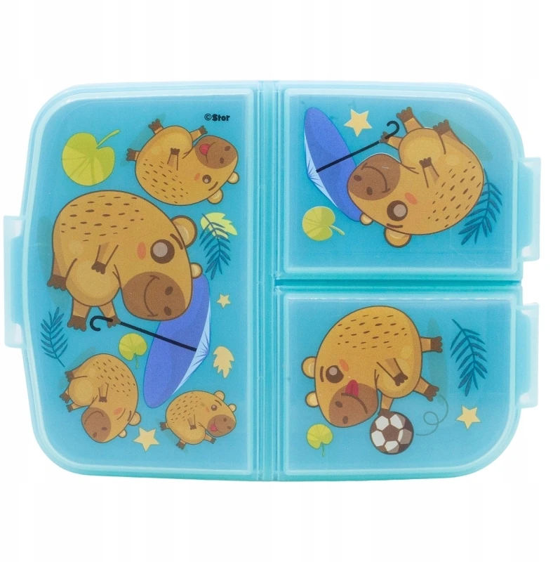 Stor Sl Pietų dėžutė Capybara capibara mokyklinio darželio skyriams