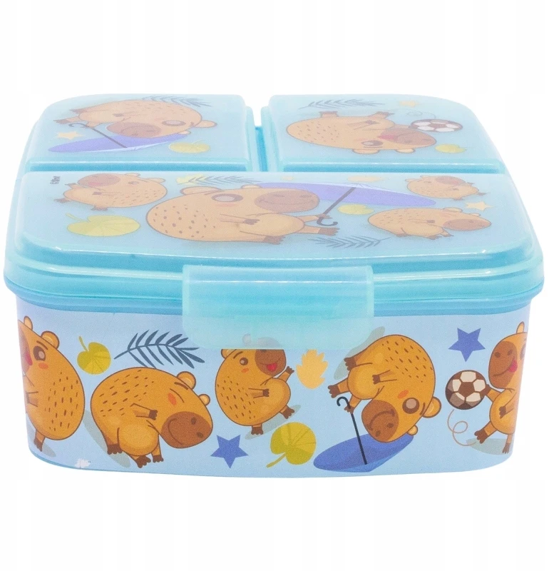 Stor Sl Pietų dėžutė Capybara capibara mokyklinio darželio skyriams
