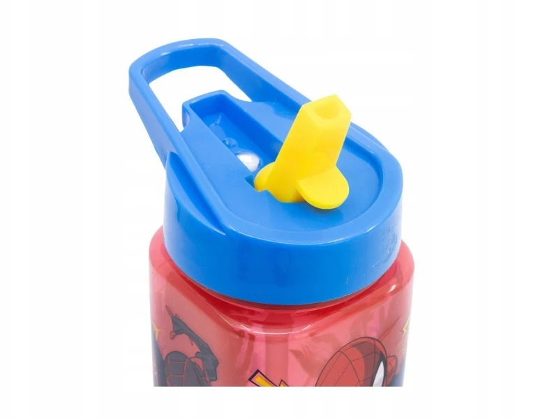 Stor Spiderman bidonas be Bpa, 510ml, su šiaudeliu