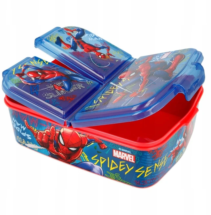 Stor „Spiderman“ priešpiečių dėžutė