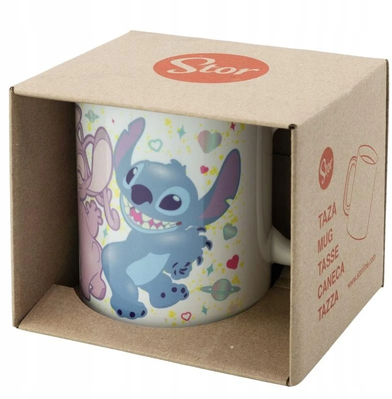 Stor Disney Stitch - keraminis puodelis iš Stitch & Angel kolekcijos, 325 ml