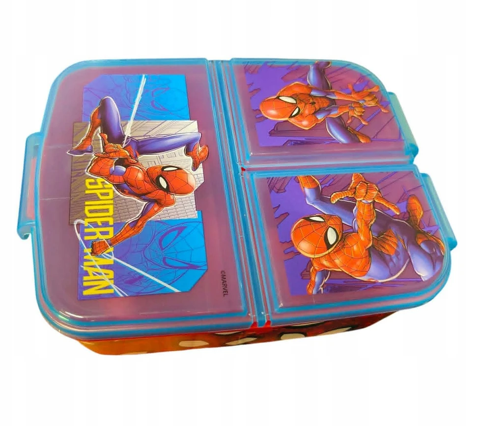 Stor Sumuštinių dėžutė Spiderman Urban Web Plastmasinis
