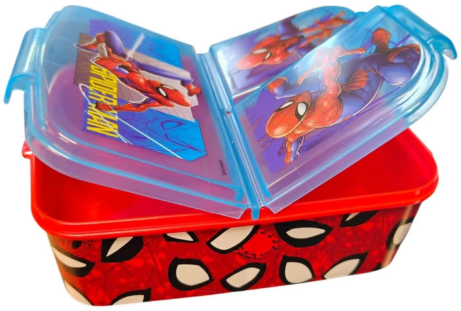 Stor Sumuštinių dėžutė Spiderman Urban Web Plastmasinis