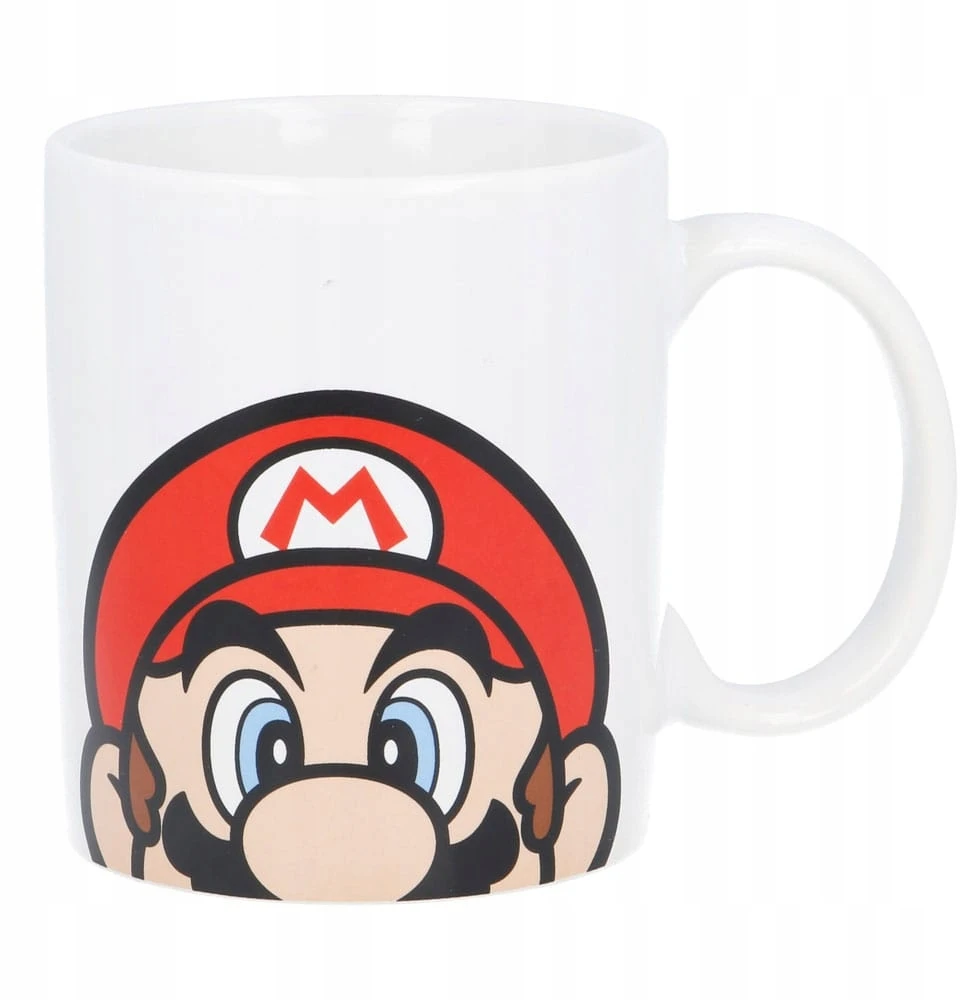 Stor SUPER MARIO NINTENDO KERAMINIS PUODYLIS DOVANŲ LICENCIJA 325ml