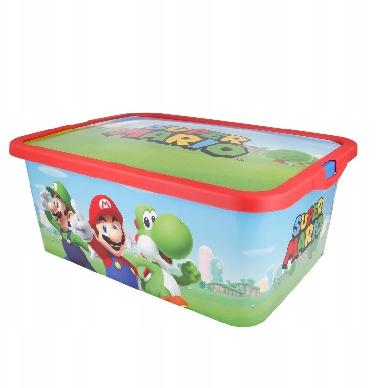 Stor Super Mario žaislų dėžė, 13 l