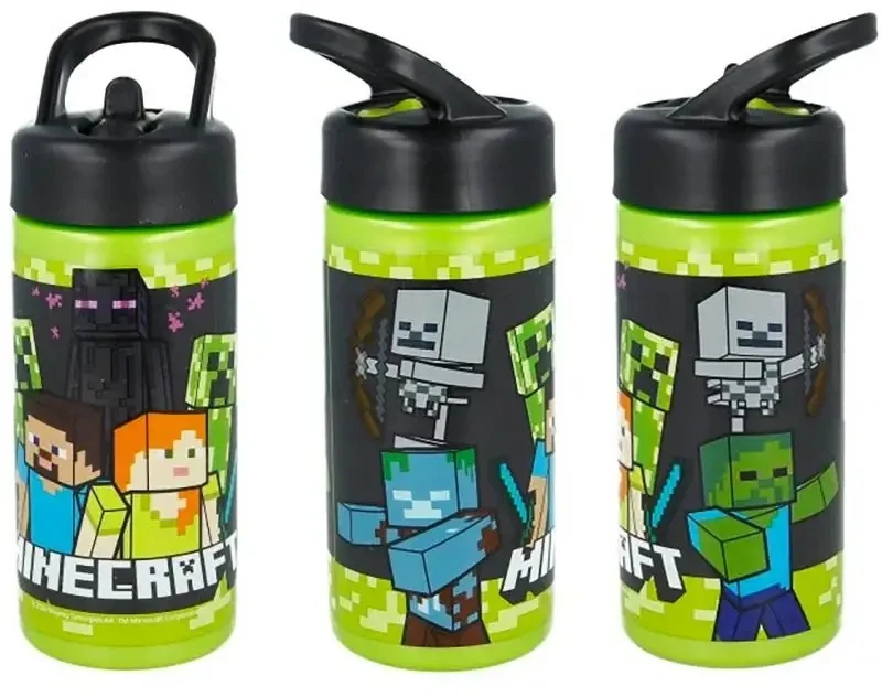 Stor „Minecraft“ butelis 410 ml