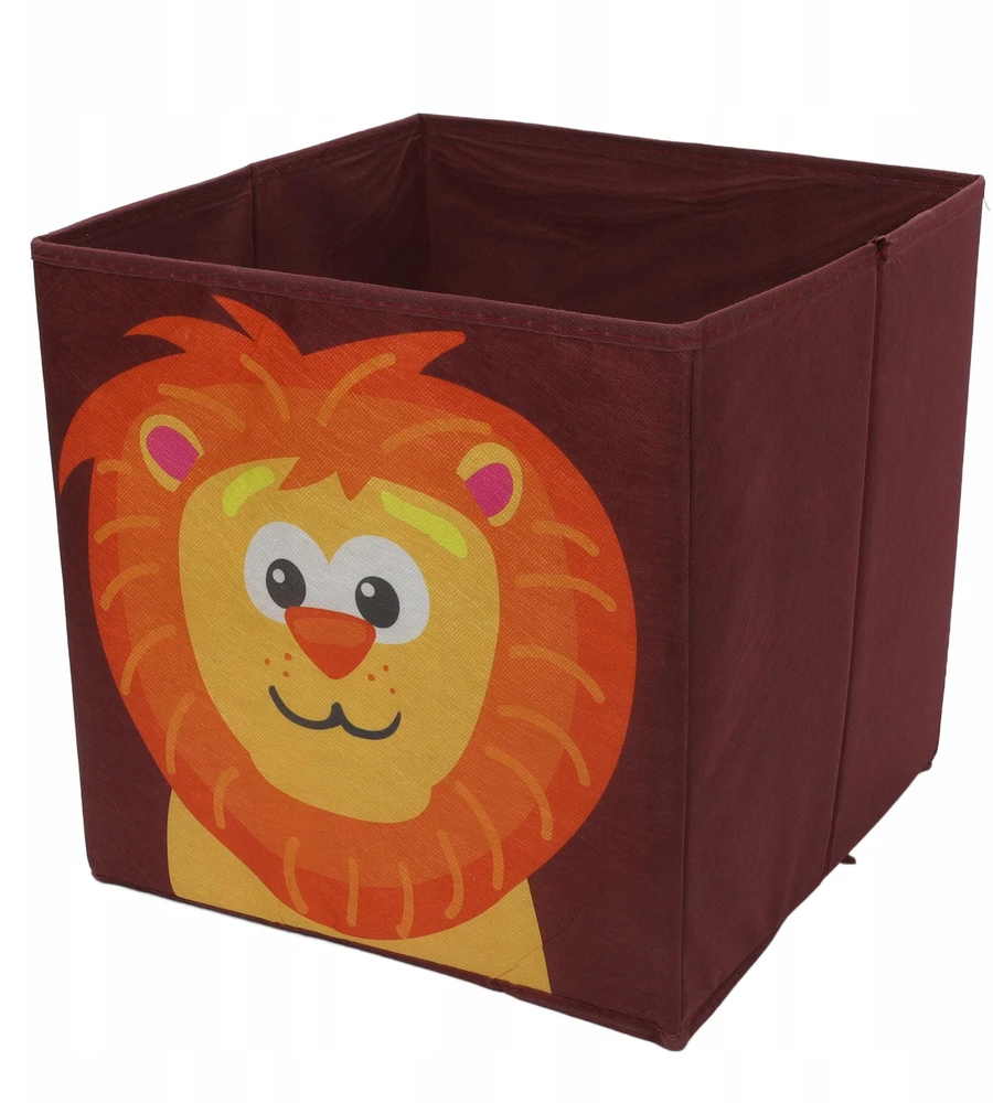 Storage Solutions POJEMNIK NA ZABAWKI TEKSTYLNY DO PRZECHOWYWANIA ZABAWEK DLA DZIECI 30X30