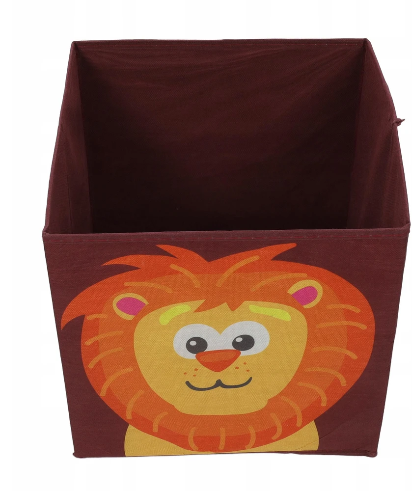 Storage Solutions POJEMNIK NA ZABAWKI TEKSTYLNY DO PRZECHOWYWANIA ZABAWEK DLA DZIECI 30X30