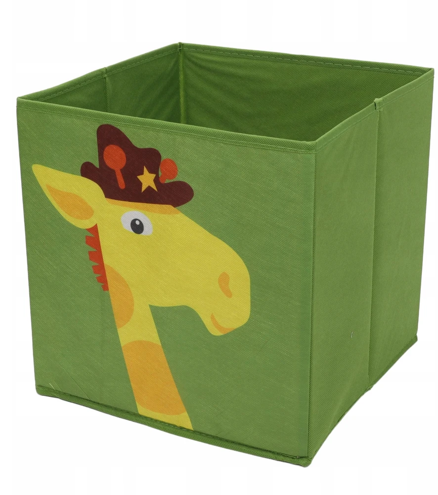Storage Solutions POJEMNIK NA ZABAWKI TEKSTYLNY DO PRZECHOWYWANIA ZABAWEK DLA DZIECI 30X30