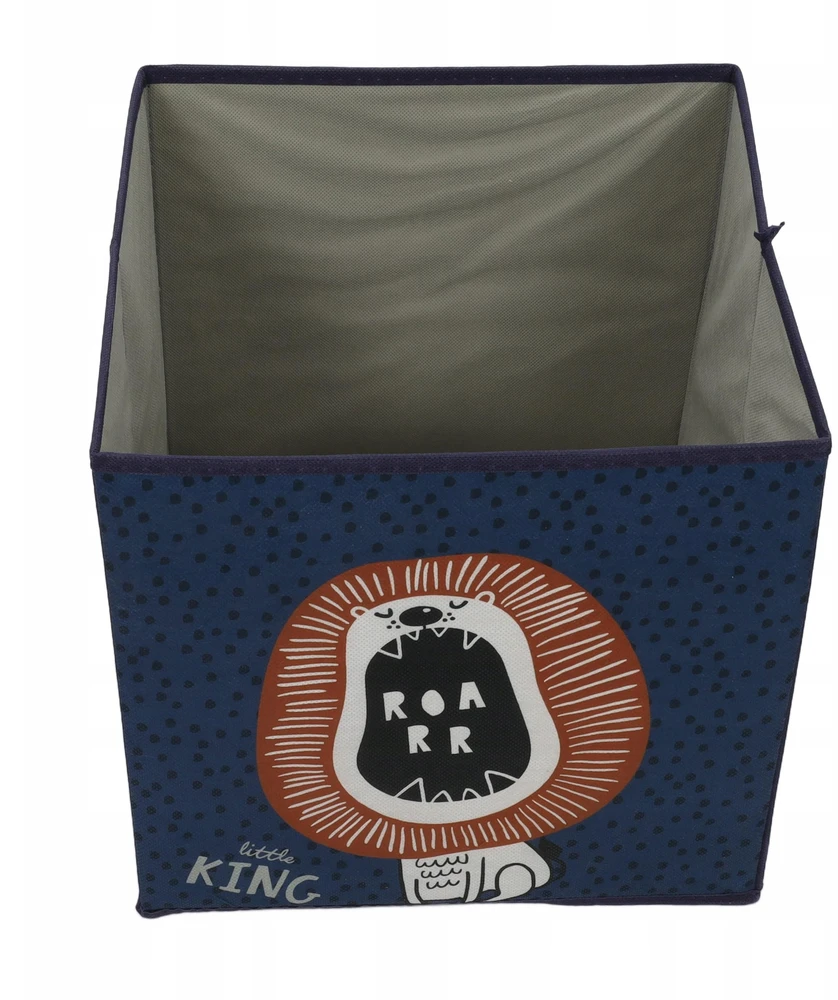 Storage Solutions Tekstilės dėžė vaikų žaislų laikymo konteineriui 30 x 30