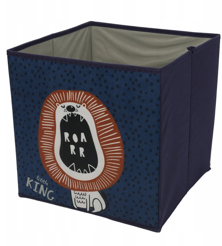 Storage Solutions Tekstilės dėžė vaikų žaislų laikymo konteineriui 30 x 30