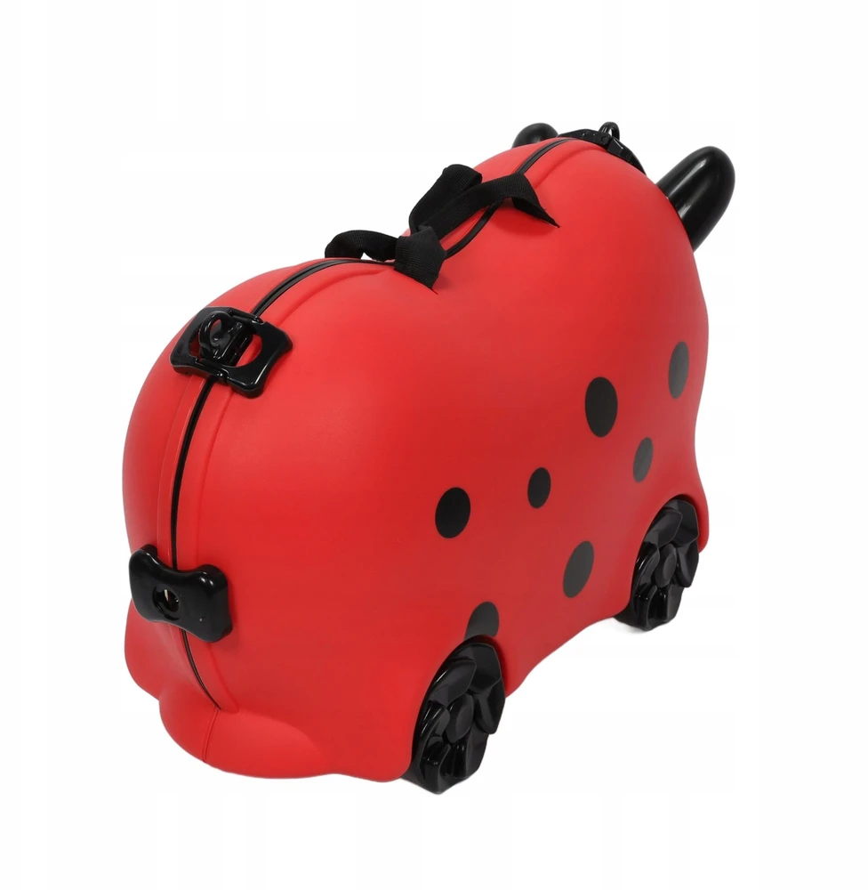 Kelioninis Storage Solutions VAIKiškas lagaminas iš PLASTIKLO 52X21X32CM RAUDONOS SPALVOS