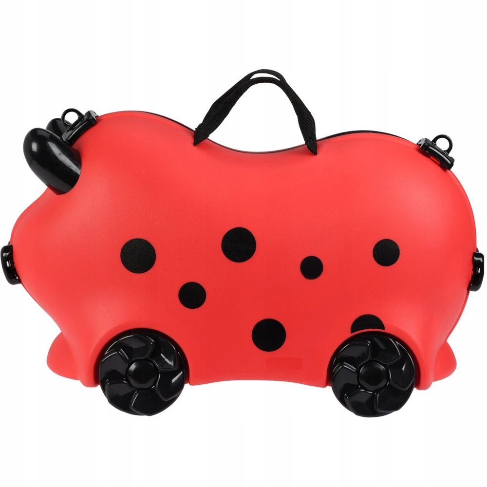 Kelioninis Storage Solutions VAIKiškas lagaminas iš PLASTIKLO 52X21X32CM RAUDONOS SPALVOS