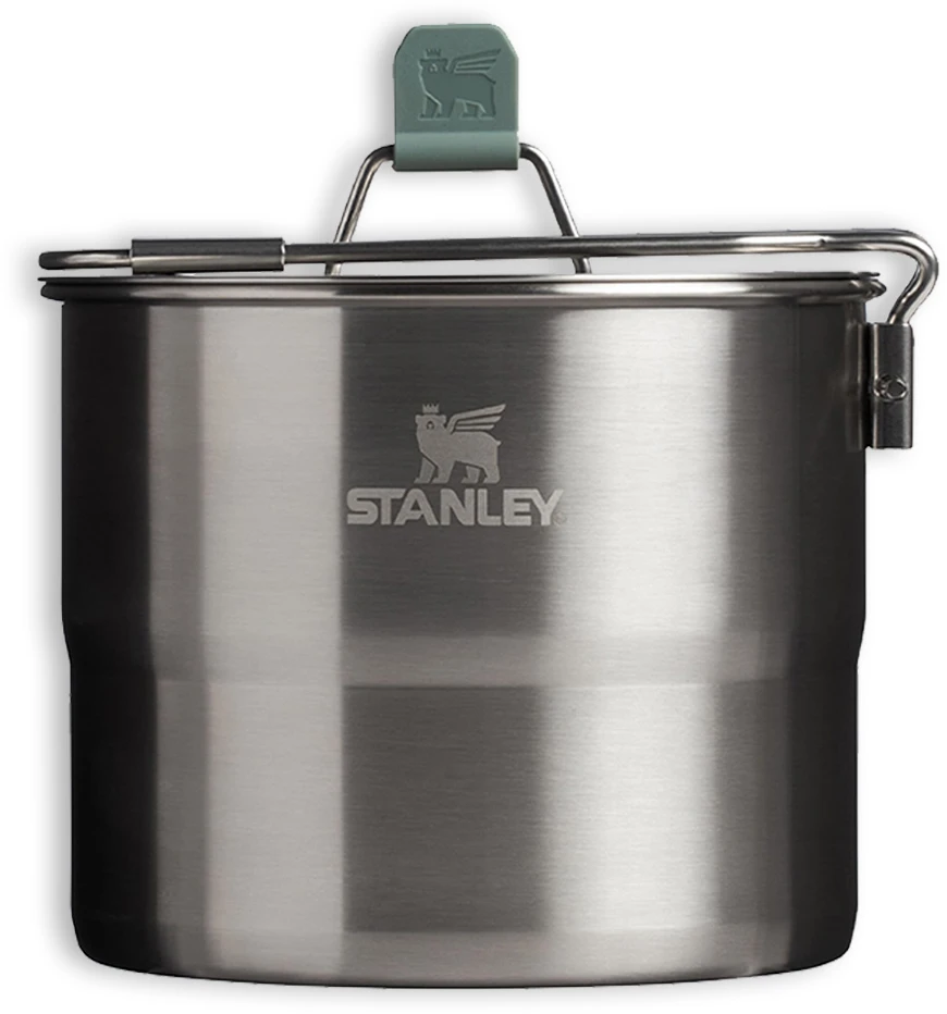 Stovyklavietės virimo rinkinys Stanley Wildfare Go Two Set 1.1L žalsvai pilka/tamsiai pilka