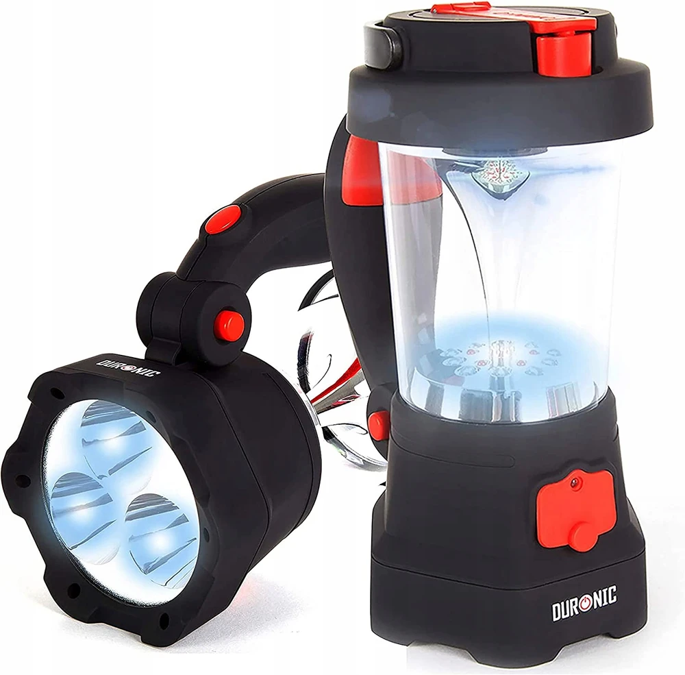 Stovyklavimo lempa Duronic Hurricane