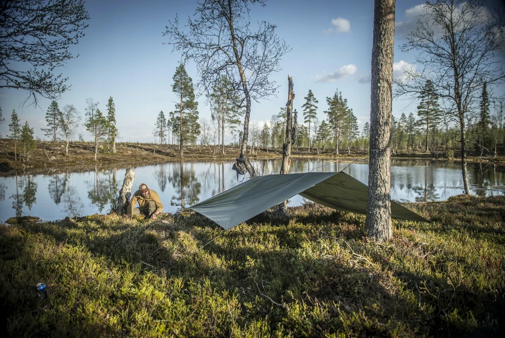 Palapinsiaustė Helikon-Tex Supertarp®, US Woodland