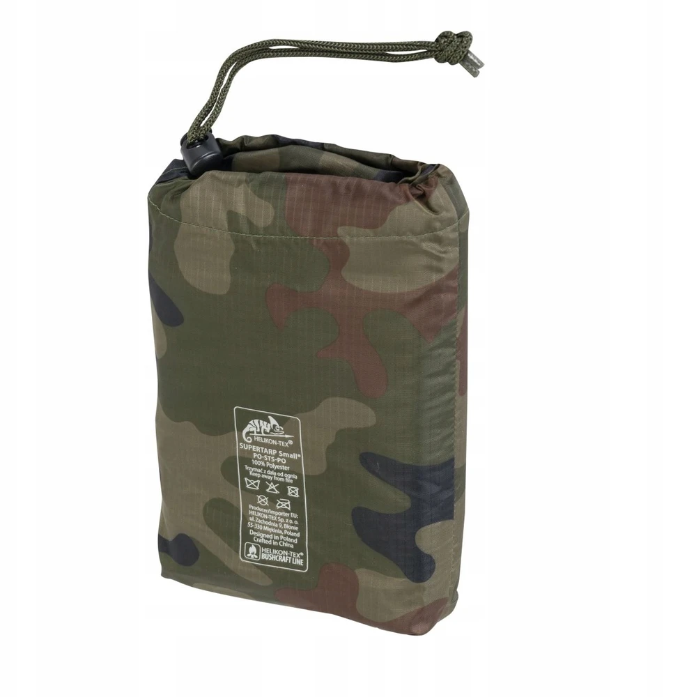Palapinsiaustė Helikon-Tex Supertarp Small®, Shadow Pilkas
