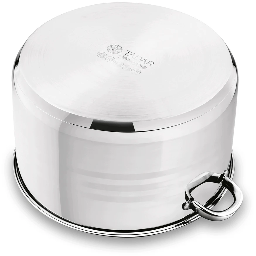 STRAIGHT POT II Plieninis INDUKCINIS Gastronominis dangtis DIDELIS Tadar 17L