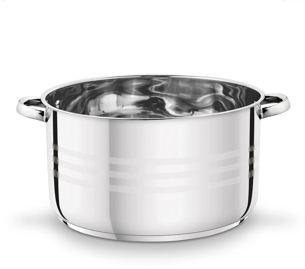 STRAIGHT POT II Plieninis INDUKCINIS Gastronominis dangtis DIDELIS Tadar 17L
