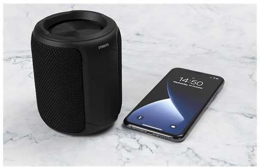STREETZ vandeniui atspari „Bluetooth“ kolonėlė,TWS, 10 W, IPX7, 3,5 mm,, AUX, su mikrofonu, juoda CM765