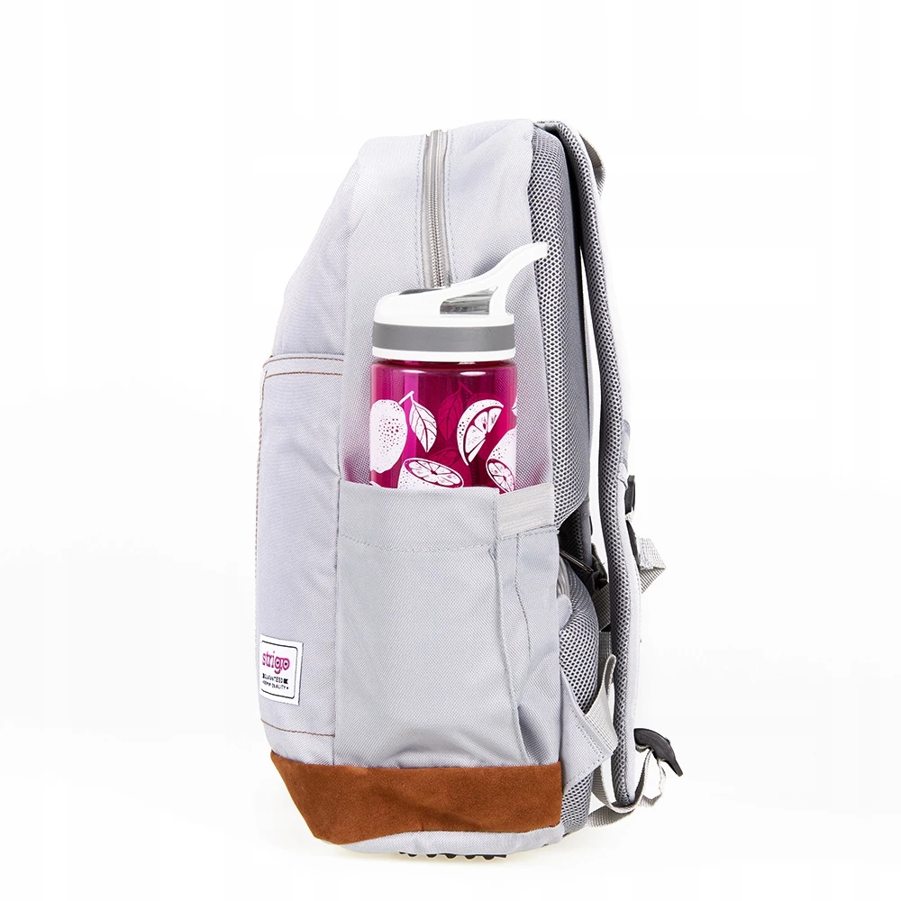 Strigo Mokyklinė kuprinė Everyday Basic, pilka (BE17)