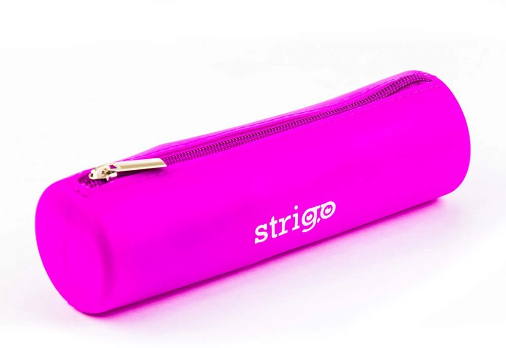 Strigo ovalus silikoninis penalas, violetinis
