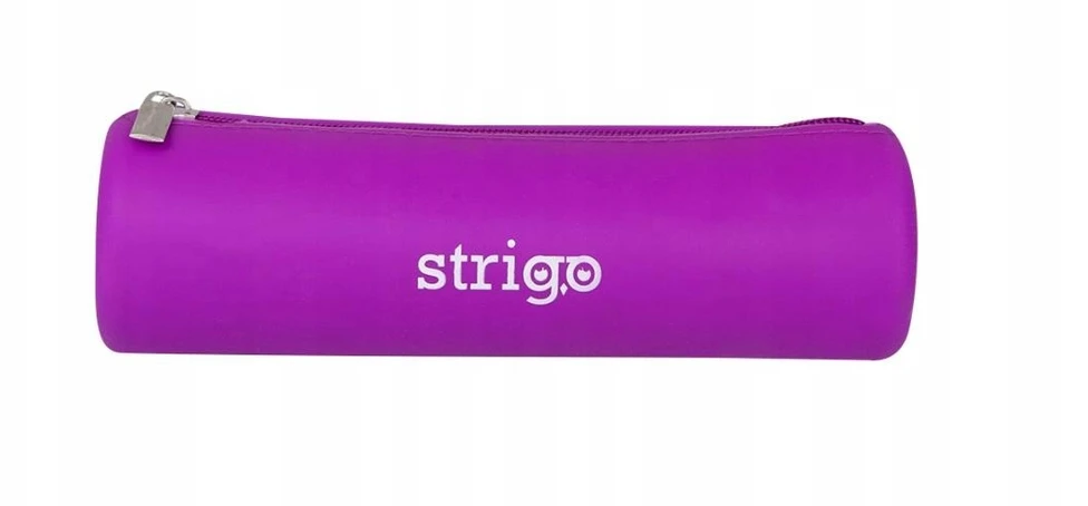 Strigo ovalus silikoninis penalas, violetinis