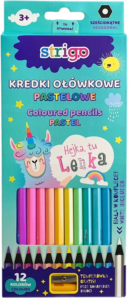 Strigo PASTELINIAI KREDĖLIAI HEYKA, TAI LENKA LAMOROŻEC
