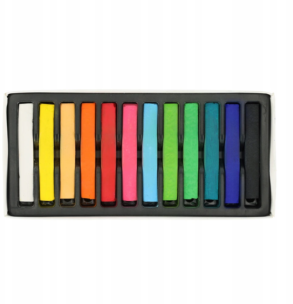 Strigo sausieji pasteliai, 12 spalvų