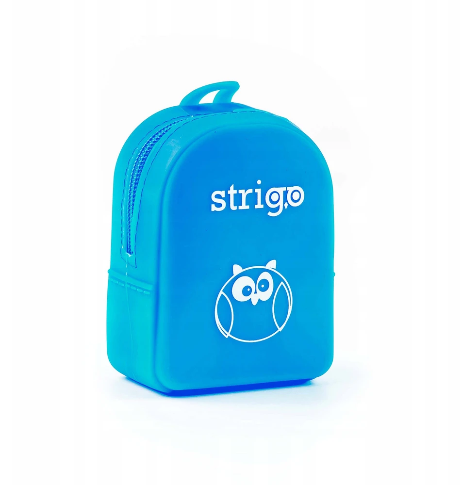 STRIGO silikoninė piniginė, mėlyna kuprinė piniginė