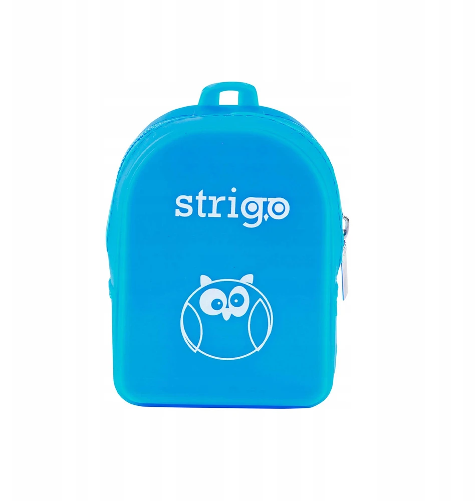 STRIGO silikoninė piniginė, mėlyna kuprinė piniginė