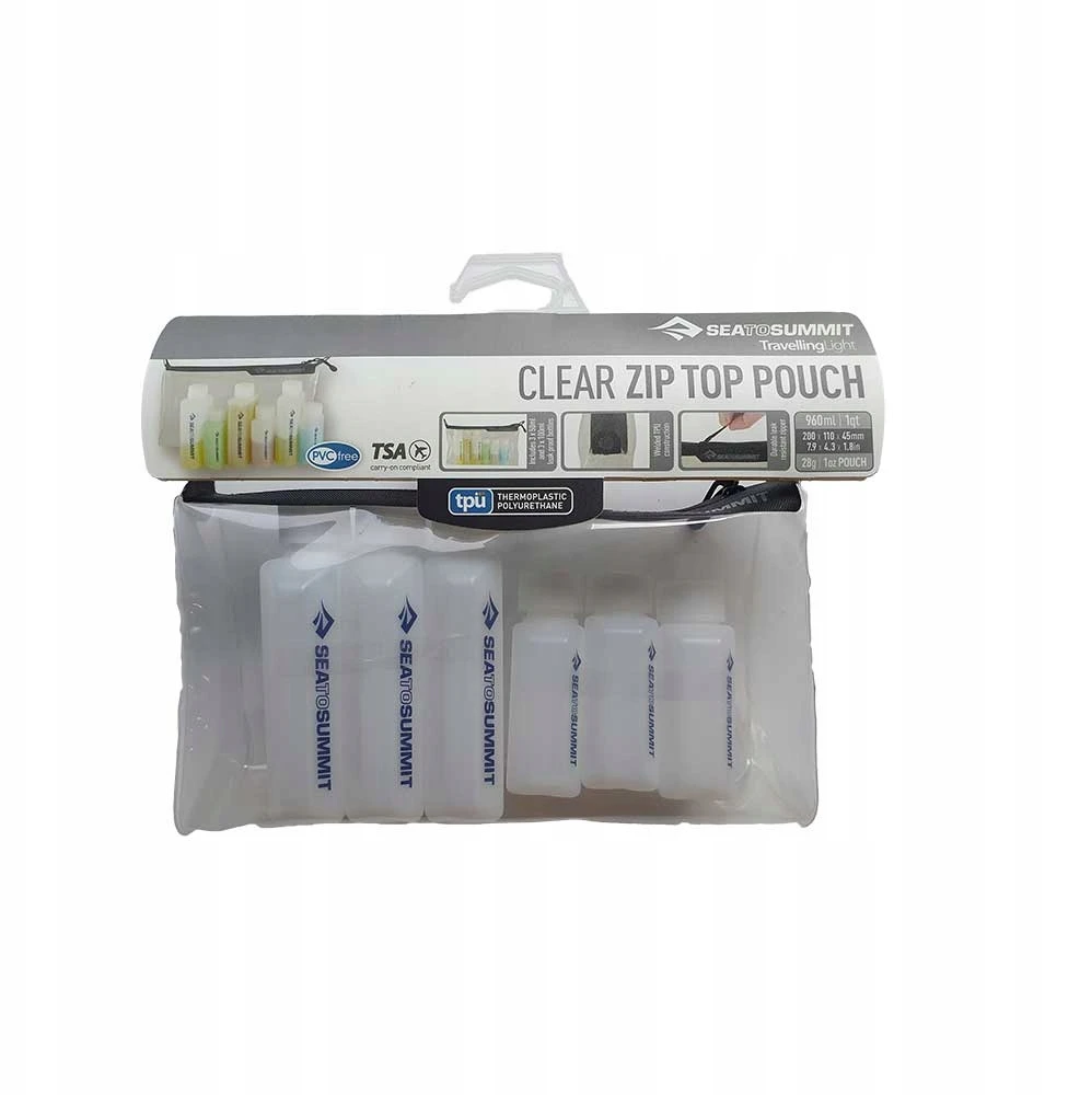 Sea To Summit TPU Clear Ziptop Pouch