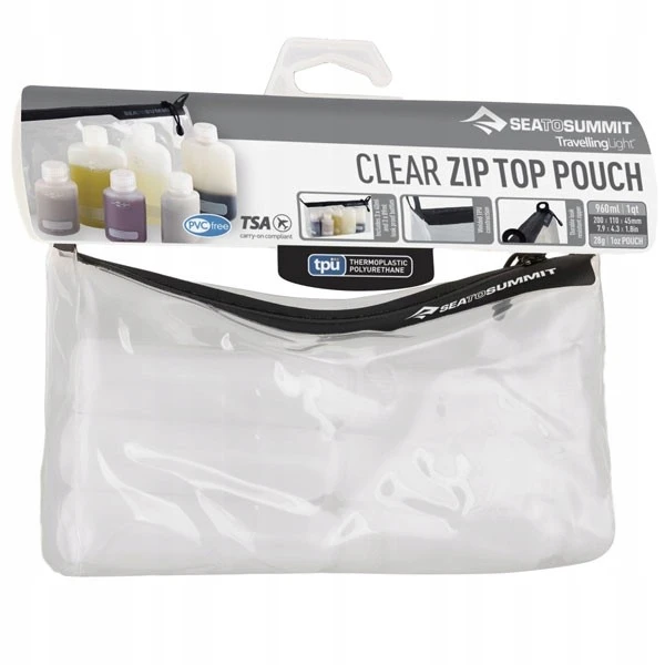 Sea To Summit TPU Clear Ziptop Pouch