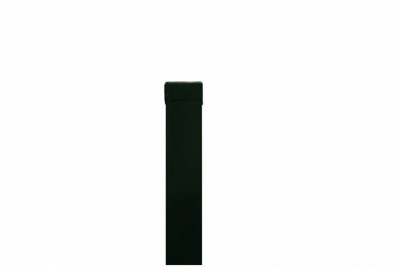 Besk Stulpas tvorai Kvadratinis 2m 60x40mm Žalias