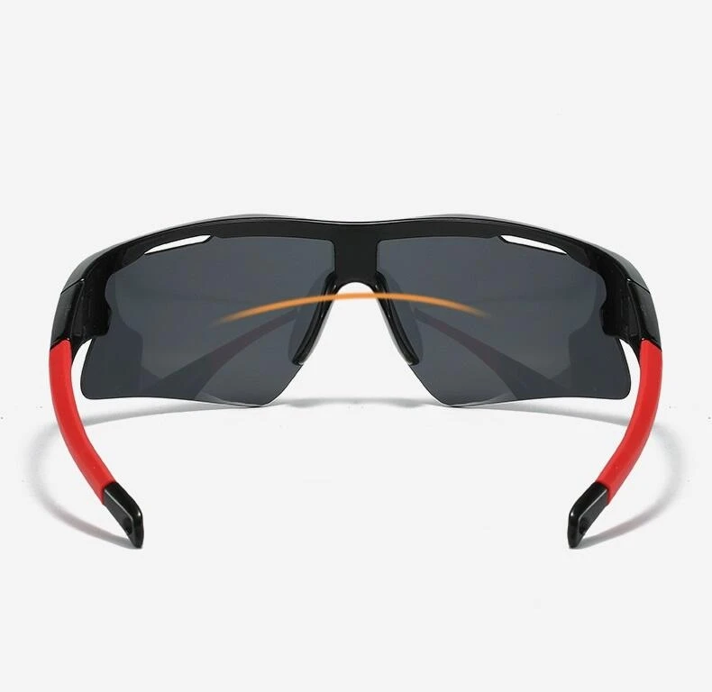 Stylion Sportiniai akiniai nuo saulės Uv400 juodi su kietu dėklu