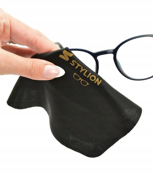 Stylion Sportiniai saulės akiniai SVM-11, UV400, juodi su mėlynais veidrodiniais lęšiais