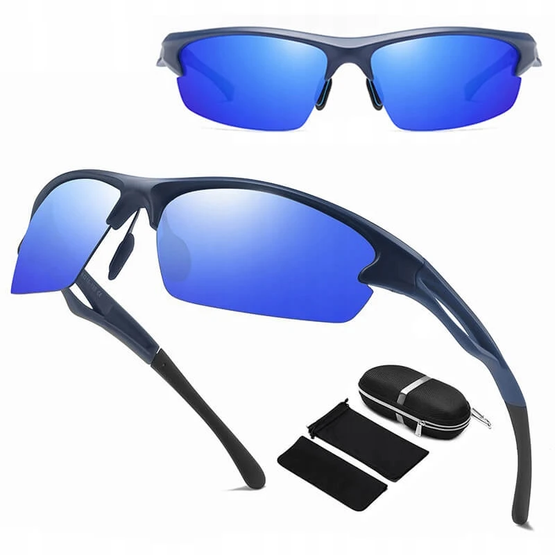 Stylion Vyriški poliarizuoti sportiniai akiniai nuo saulės su Uv400 filtru