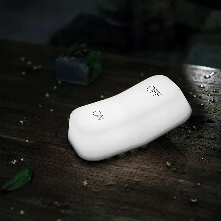 Stylowa Lampka lampa Allocacoc ON-OFF naciskana PRZYCISK USB akumuliatorius