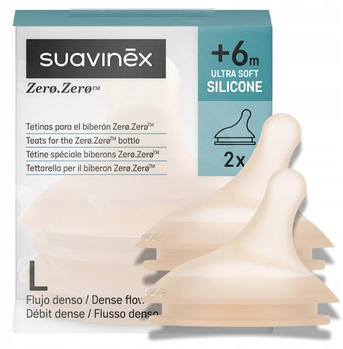 Suavinex 087049 BUTELIUKO SPENELIAI ZERO FAST L 2VNT. 308680