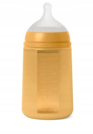 Chicco SUAVINEX COLOR ESSENCE - 1x fiziologinis buteliukas, 240 ml, 3m+, geltonas